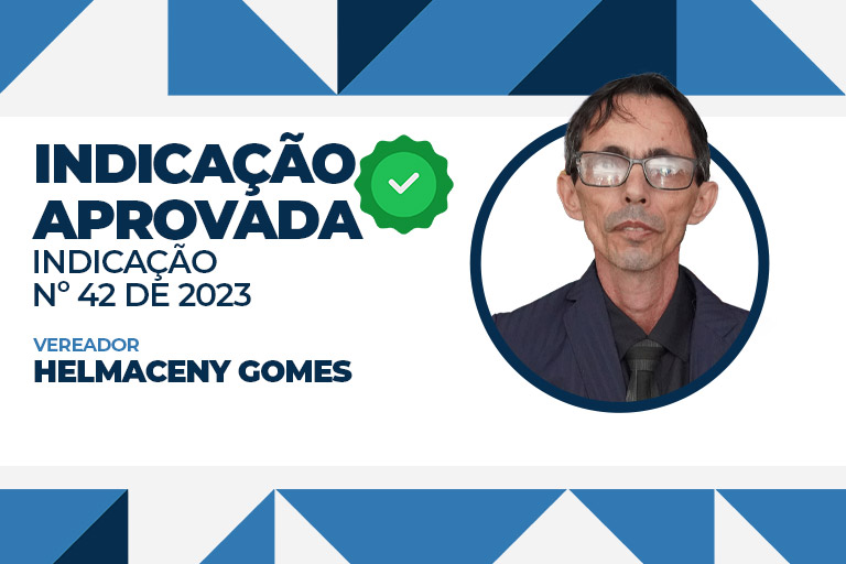 Projeto de Asfaltamento da Avenida 40 no Bairro Novo proposto pelo vereador Helmaceny Gomes